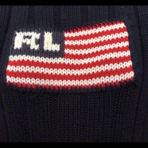 SOLD RARE Ralph Lauren polo American flag sweater